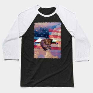 American Eagle Flight Baseball T-Shirt